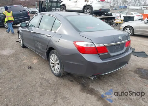 2013 Honda Accord Ex-L V-6 from USA, damaged, VIN 1HGCR3F8XDA027323